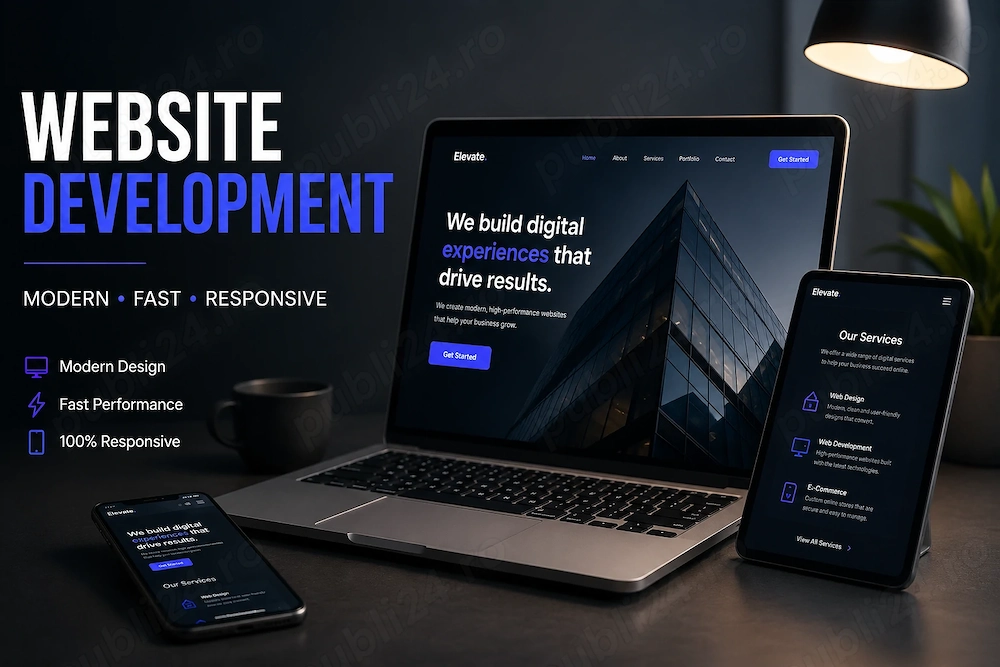     Dezvoltare Website-uri | Business, PFA și Proiecte Personale