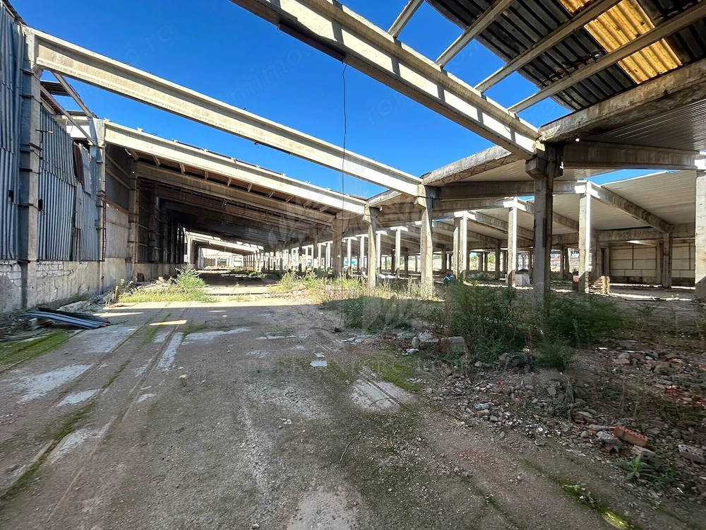 HALA INDUSTRIALA// PLATFORMA FOSTA FABRICA DE CARAMIDA PLEASA