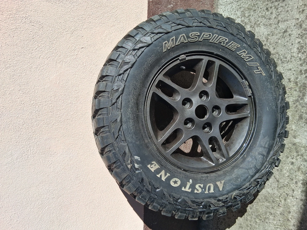 Set Jante Jeep Grand Cherokee WJ R16 + Anvelope MT Austone 265/75 R16
