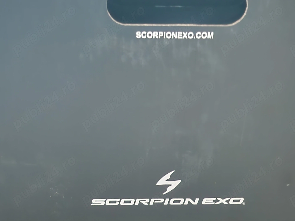 Casca moto, Scorpion, Negru, 2XL