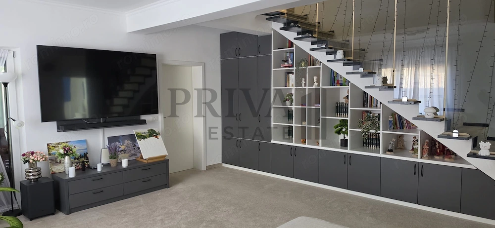 1/2 Duplex P+E, 4 camere, complet mobilat si utilat, Urseni