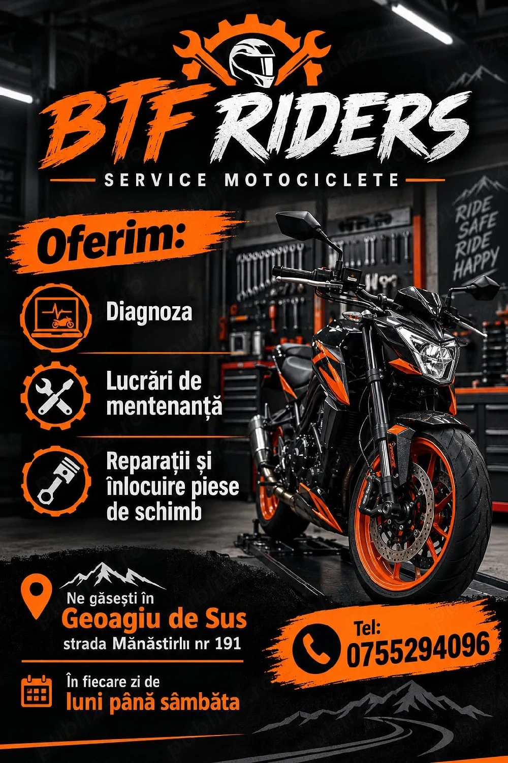 Honda Suzuki Ktm etc. reparatii si mentenata