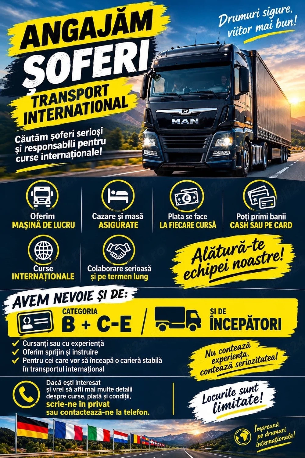 caut soferi international 