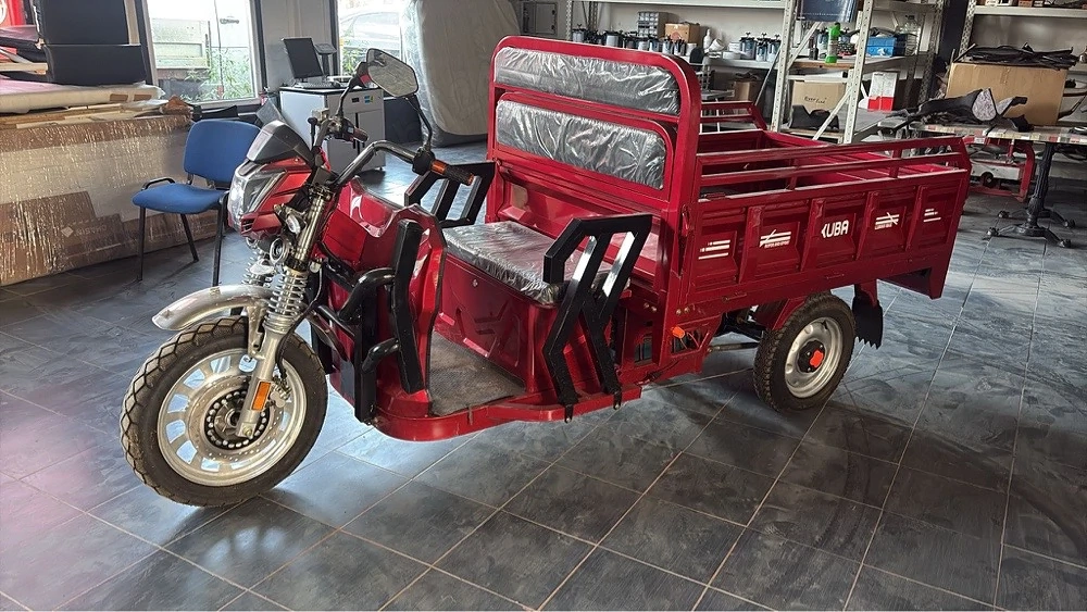 Triciclu electric transport marfa basculabil Kuba GL18000