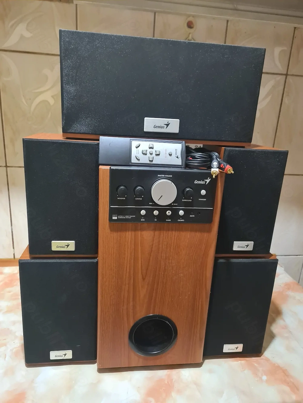 Sistem Audio Genius SW-HF 5.1 5005 150 W RMS