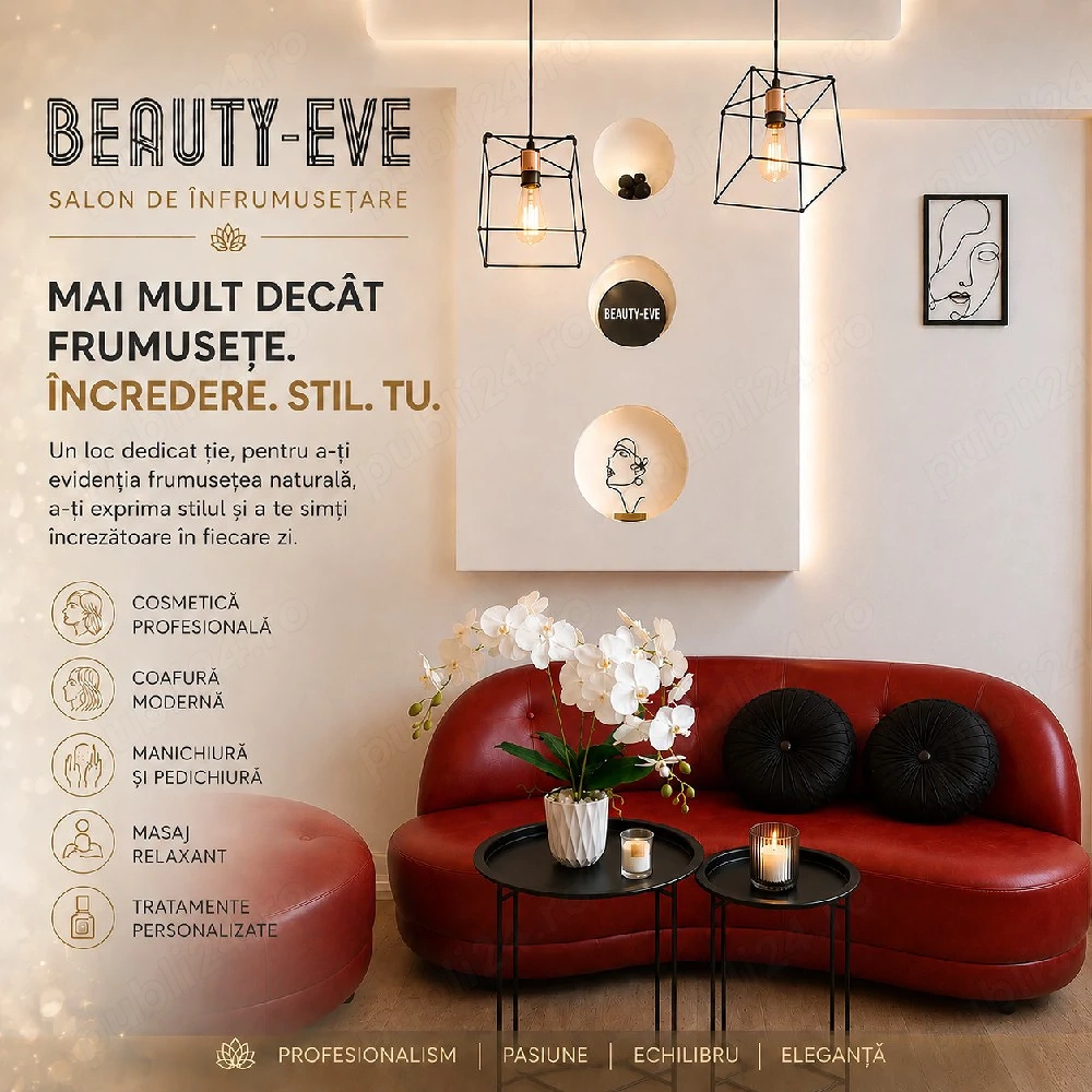 Salon de înfrumusețare caută colegi