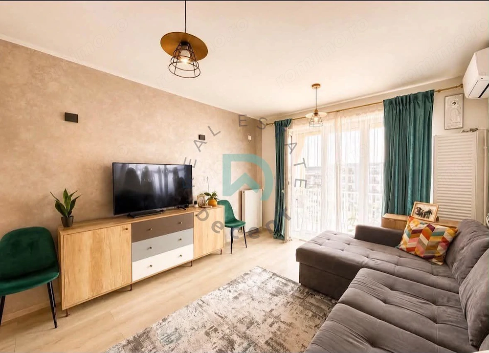 Apartament 3 camere, mobilat, utilat, parcare, Tractorul, Brasov