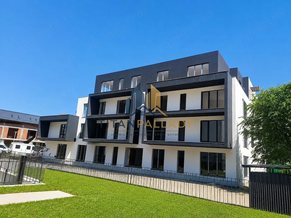 2 Camere cu Gradina Privata 123 Mp,Finalizat,Titan -Pallady