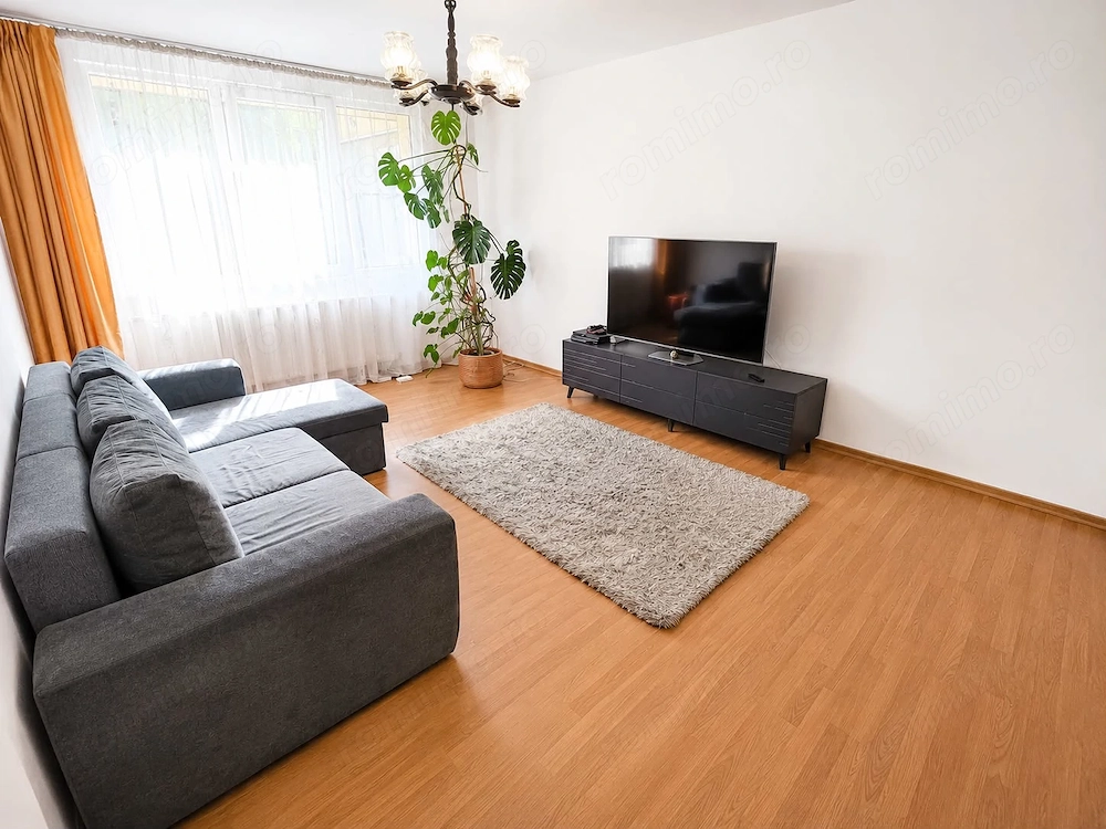 Apartament 3 camere, parter inalt cu  balcon, bloc reabilitat, langa metrou, Parcul Drumul Taberei