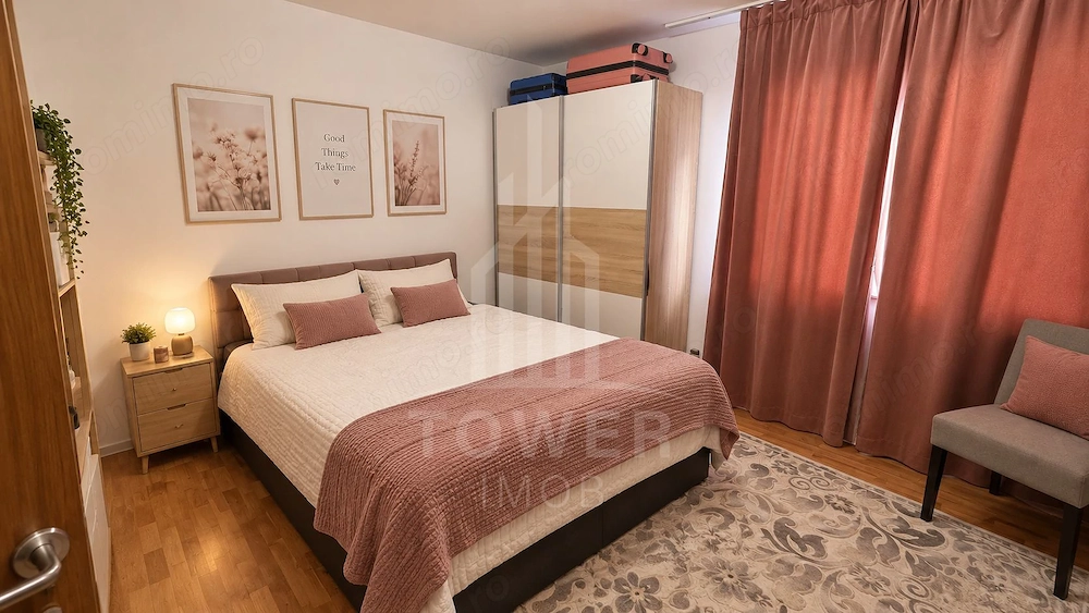 Apartament cu 2 camere, balcon și parcare privată – Turnișor, Sibiu