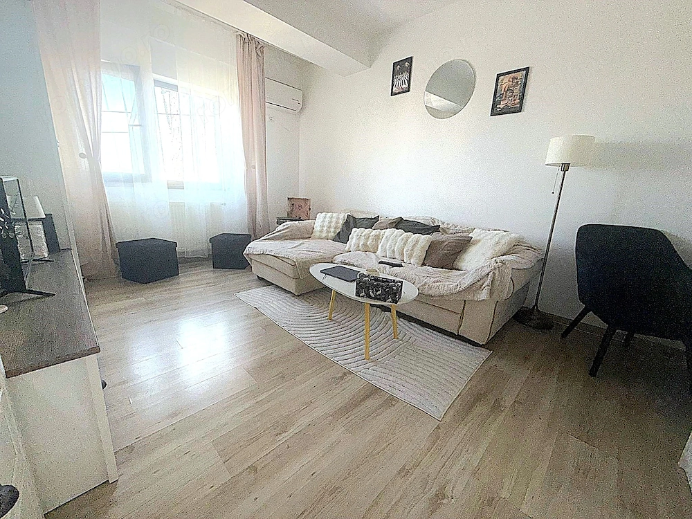 2 camere decomandat, mobilat complet, parcare inclusa, 5-7 minute metrou Dimitrie Leonida 