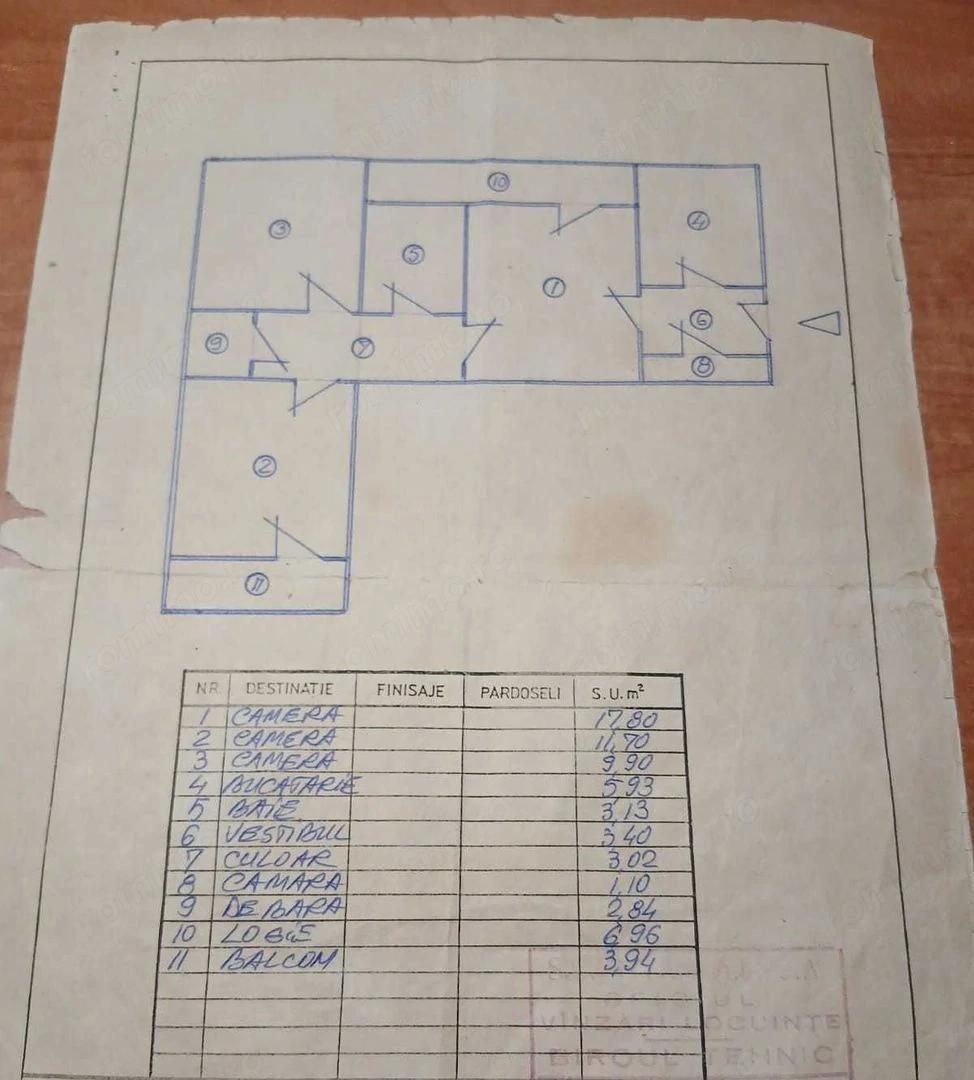  Vanzare apartament 3 camere, 70 mp, Titan – Zona Policlinică
