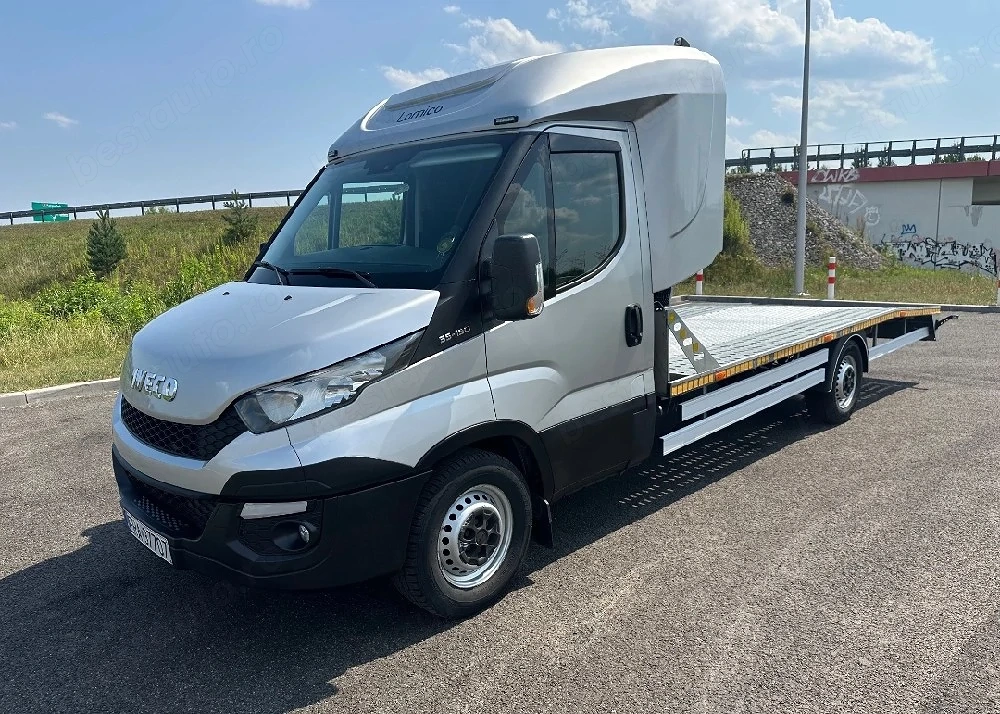 Iveco Daily Platforma 35S15 5M Troliu Stare Foarte Buna 