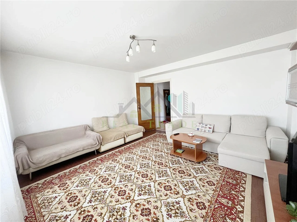Apartament 3 camere, 2 bai, 2 balcoane, 78 mp, Carpatilor