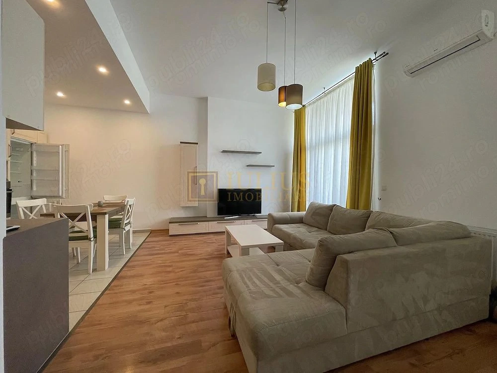 2 camere| Uranus Plaza| etaj 1| parcare subterană| balcon| 65 mp