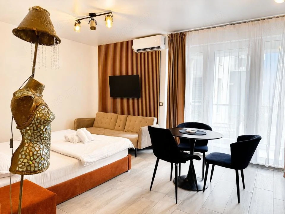 Studio de închiriat Mamaia Nord | 200 m de plajă | Centrală pe gaz | Lângă Lidl