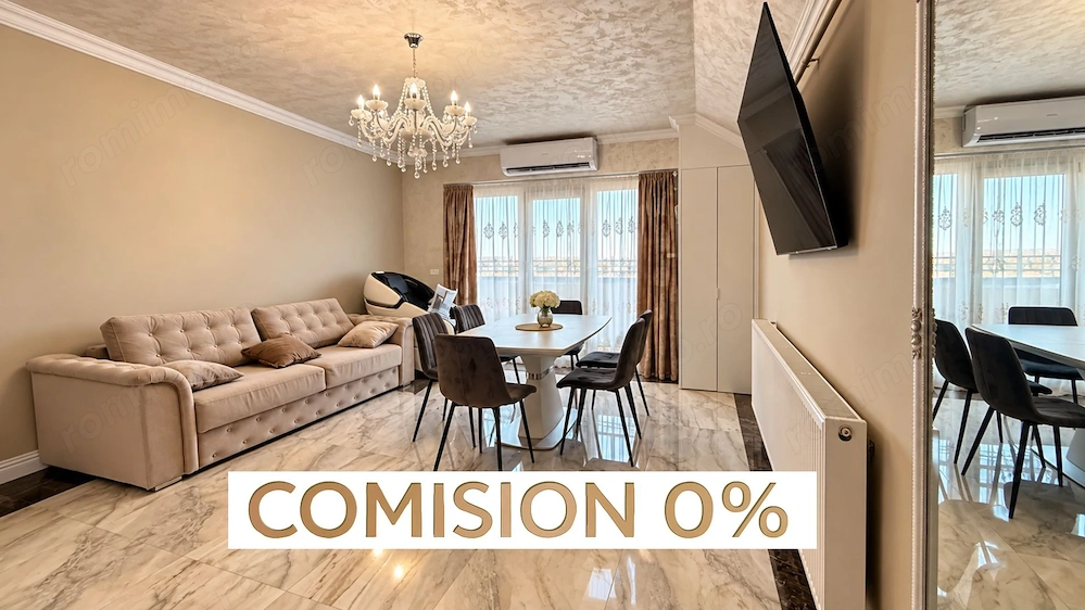 Comision 0% Apartament 3 camere 64 mp bloc nou Remetea Mare