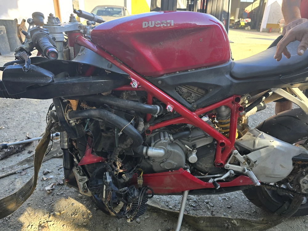 Ducati 1098S avariat frontal