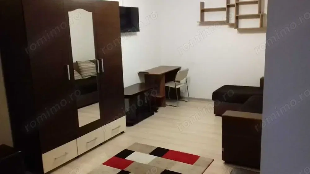 Garsoniera de inchiriat in  zona Timpuri Noi situata la 2 min de statia de metrou