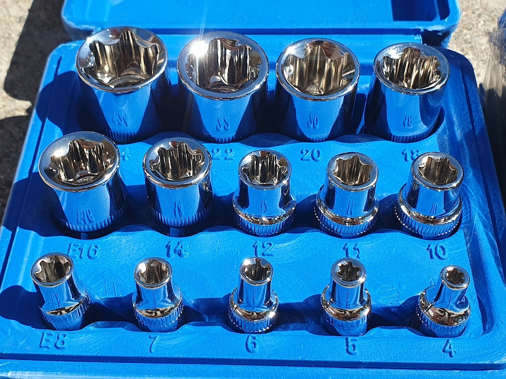 Chei auto Torx 14 piese Kraft&Delle profesionale Crom Molibden. Noi, sigilate.