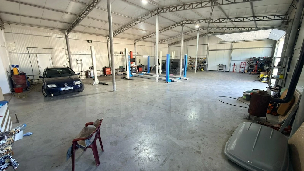 Spatiu - Comercial - 400mp - Service Auto - Complet Utilat