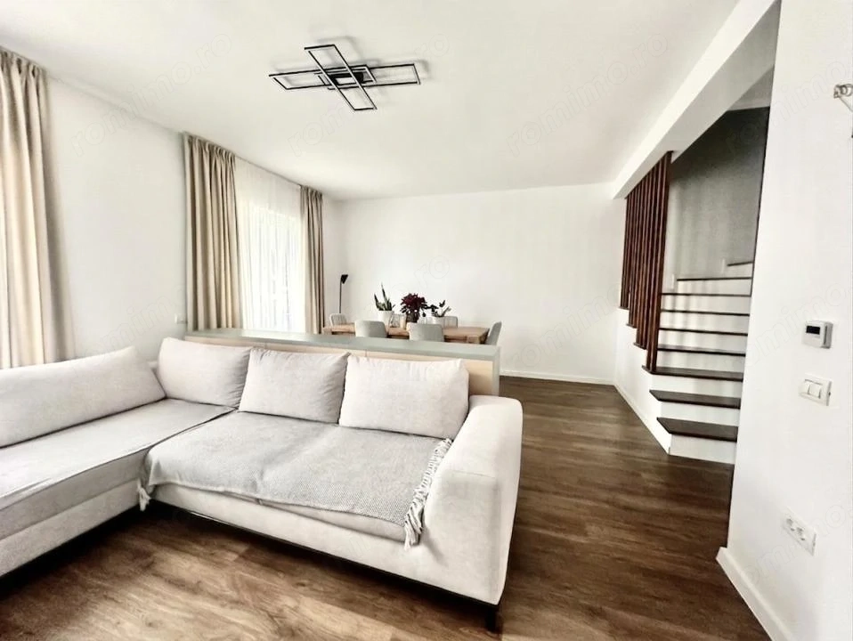 Duplex mobilat si utilat cu 4 camere si 101 mp utili - Giroc