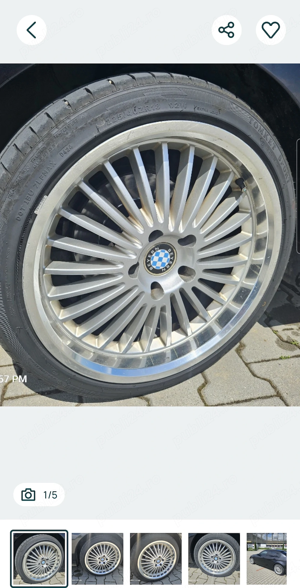 Jante bmw 5 120 BAYERN 