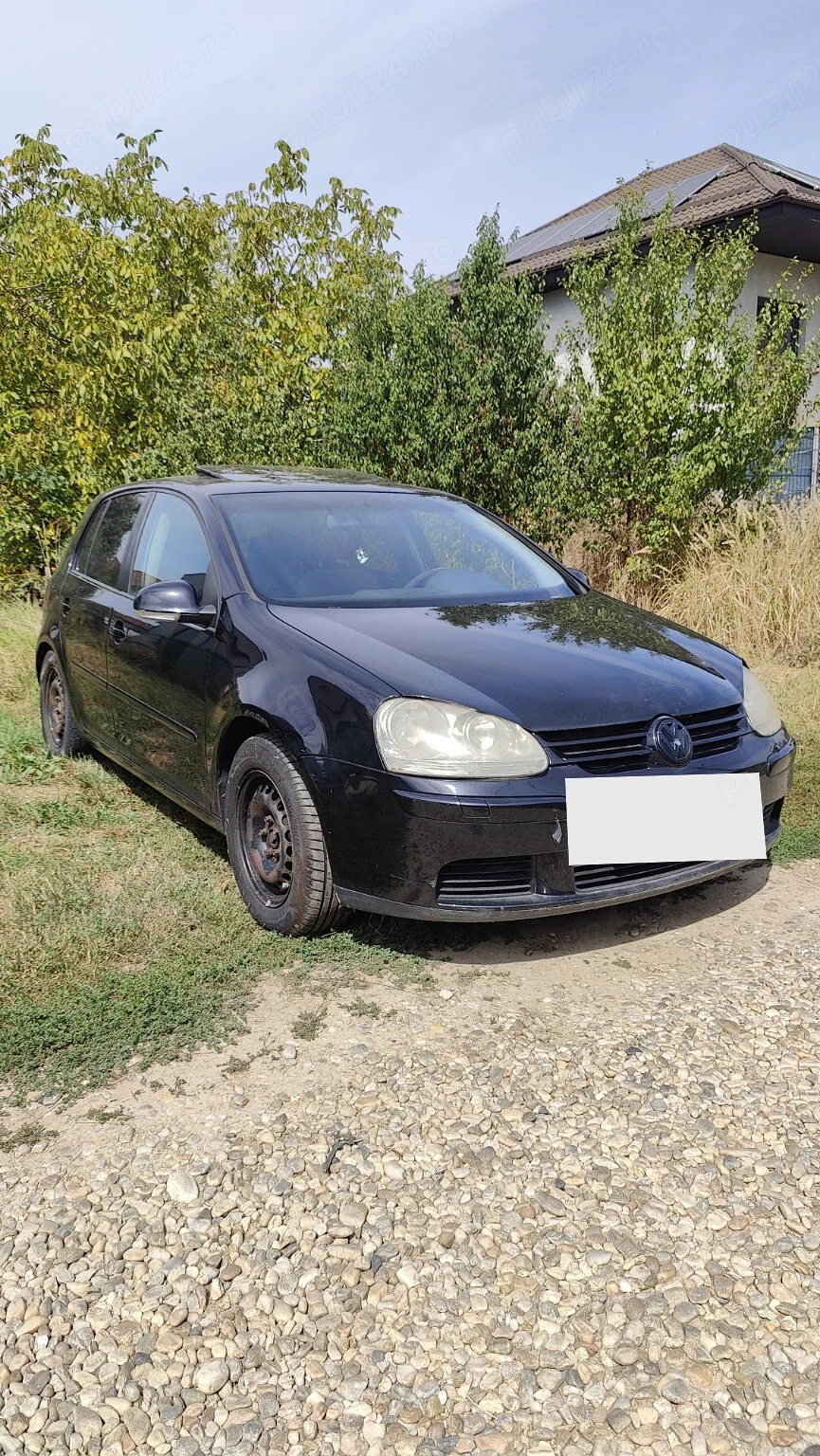 VW Golf 5 1.9 TDI BKC 105 CP, AC rece, trapă, cârlig, proiect