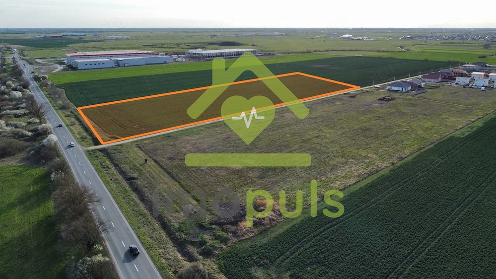 🗺️ Terenuri industriale – Sânandrei – lângă A1 și Centura Nord