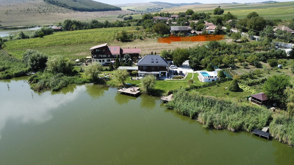 Teren cu Puz si Autorizatie pt casa la lac cu vedere la lac -com Geaca jud Cluj