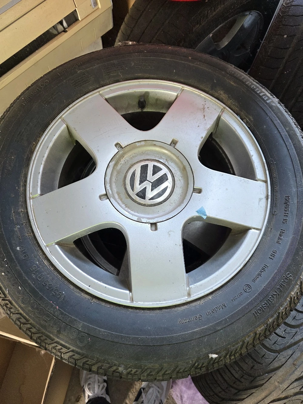 Set jante originale vw r15 5x100