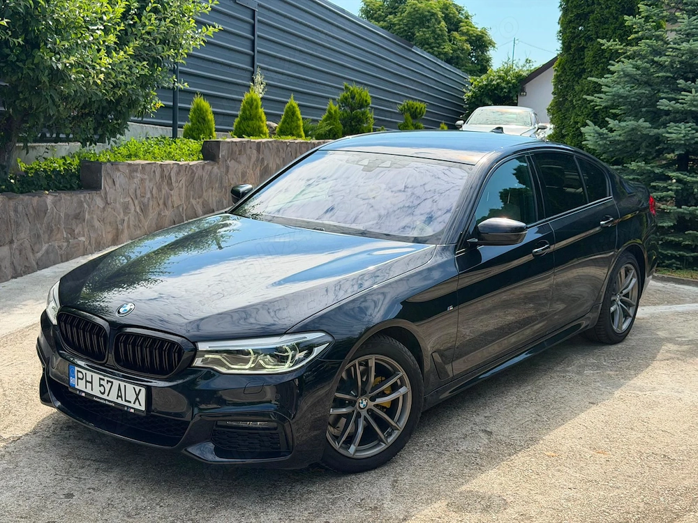 BMW 520 ,2.0TDI-X DRIVE(4x4) 190CP,M -PACHET,int +ext,Piele ,Navigatie mare,98.000km Head up Display