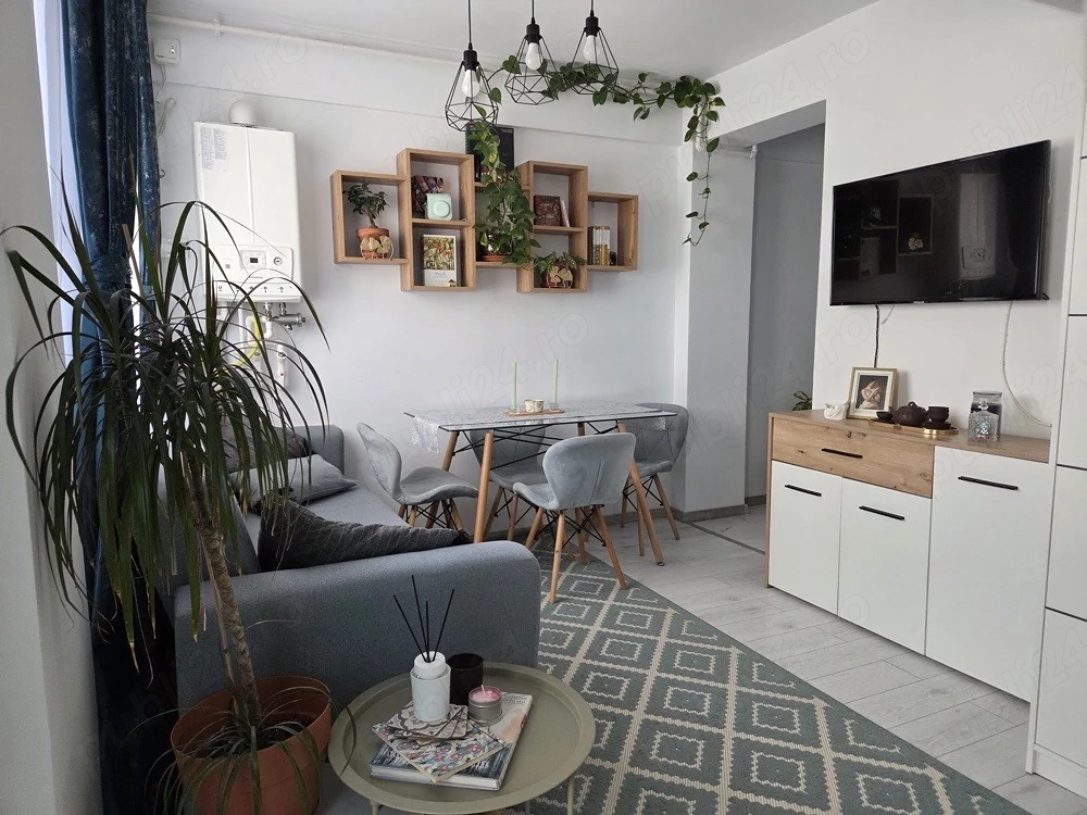 Apartament 2 camere, bloc 2022, mobilat utilat+parcare   Techirghiol
