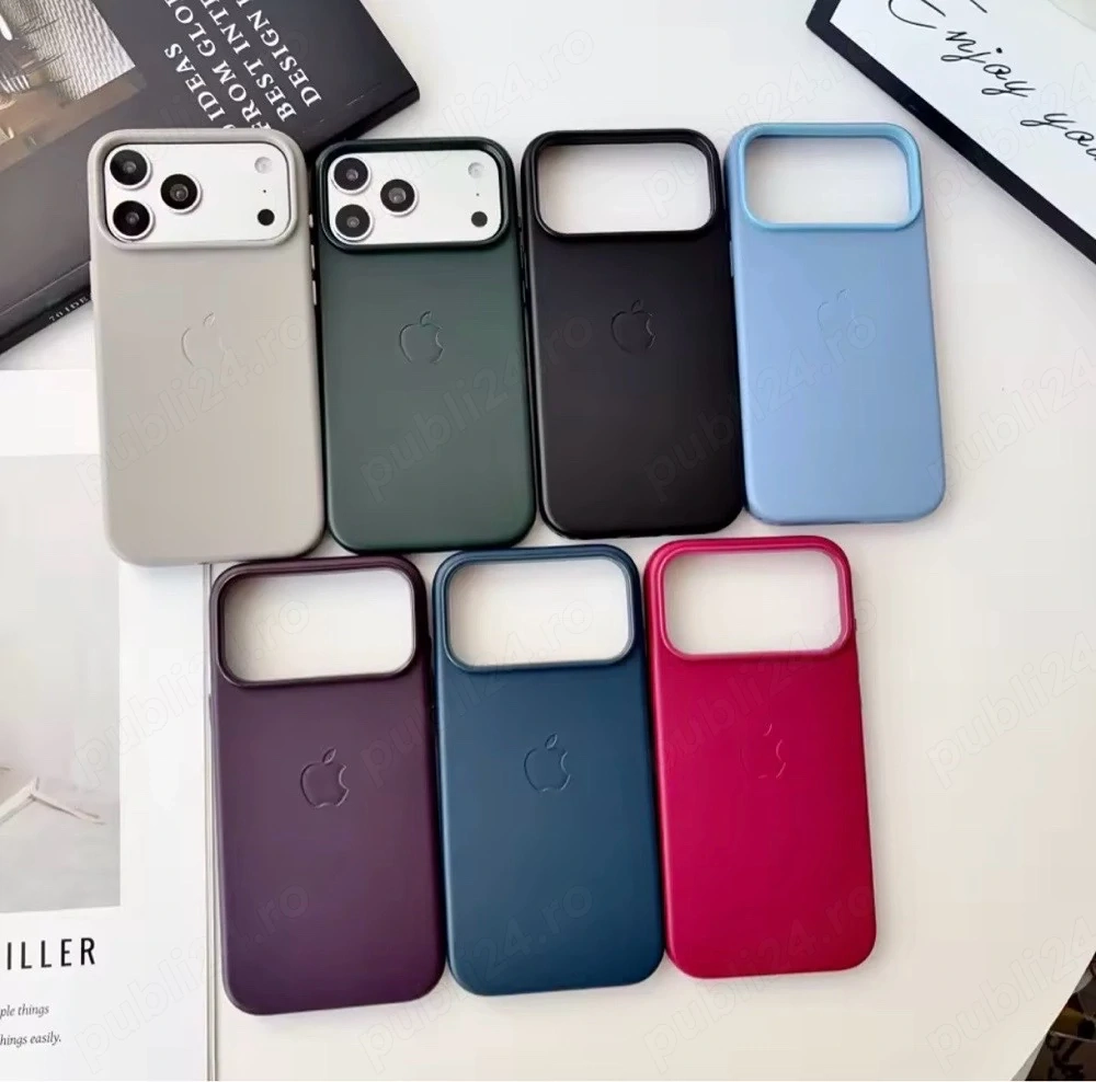 Huse din Piele Iphone 18Pro si 18Pro   Max -Magsafe