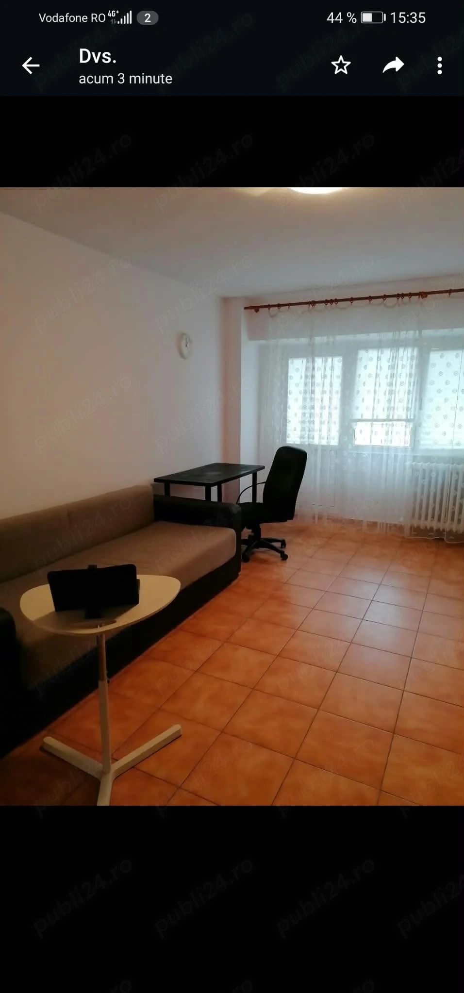 Direct proprietar- închiriez garsonieră 1Mai-colt cu Turda, 46 mp,etaj 5 8.Pret 390 euro, negoc
