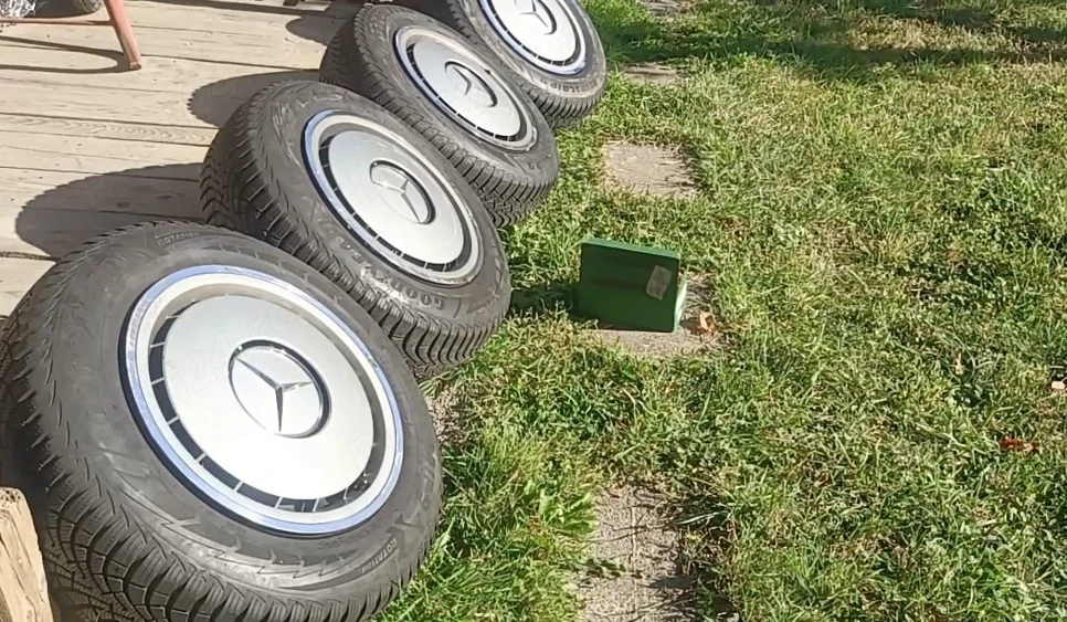 mercedes w124 roti originale, prezoane si capace  vehicul istoric 