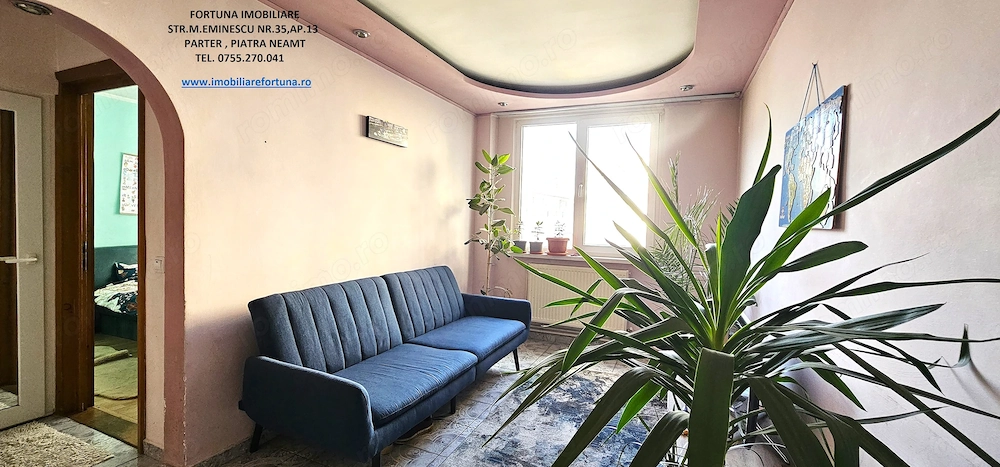 Apartament 3 camere- zona Centrala, etaj 3, lift, boxa