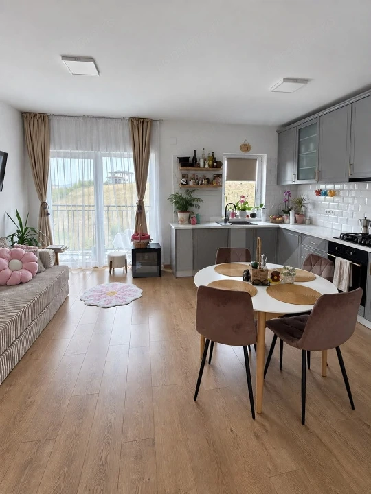 APARTAMENT MODERN CU 2 CAMERE, 63,3 MP, MOBILAT-UTILAT, SANCRAIU DE MURES