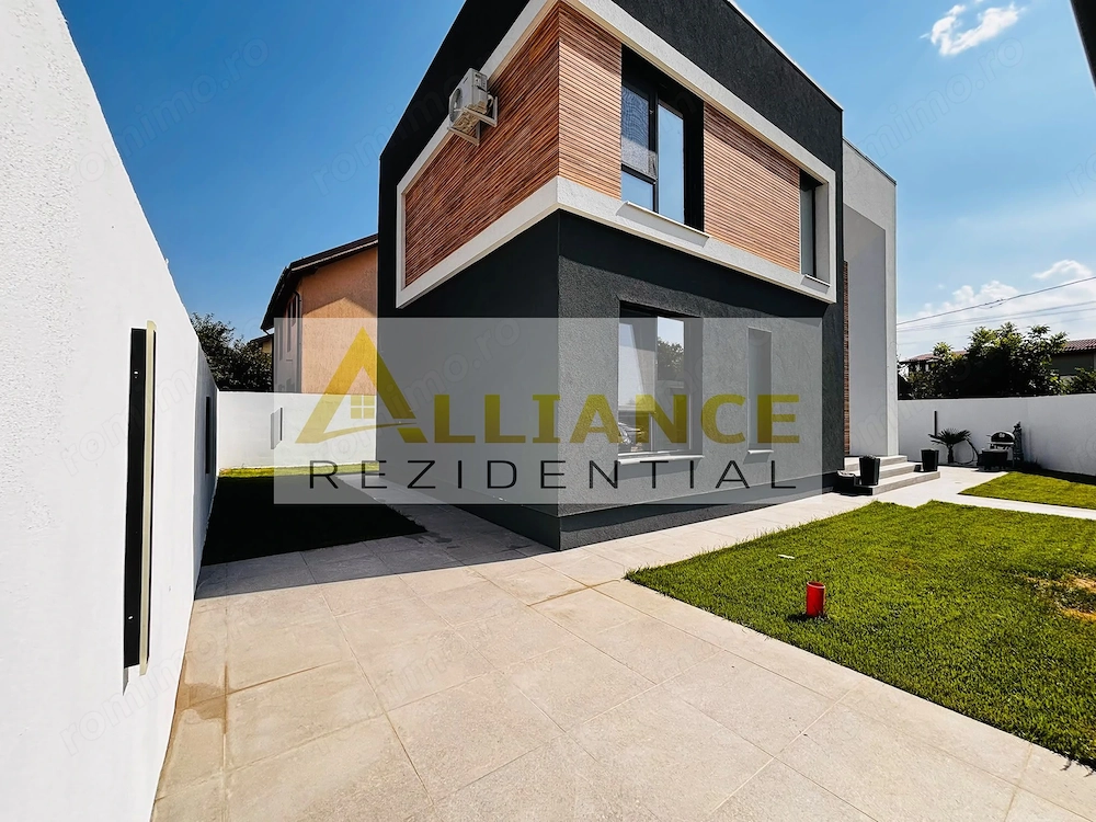 VILA premium cu piscina incalzita | 5 camere | Teren 280 m