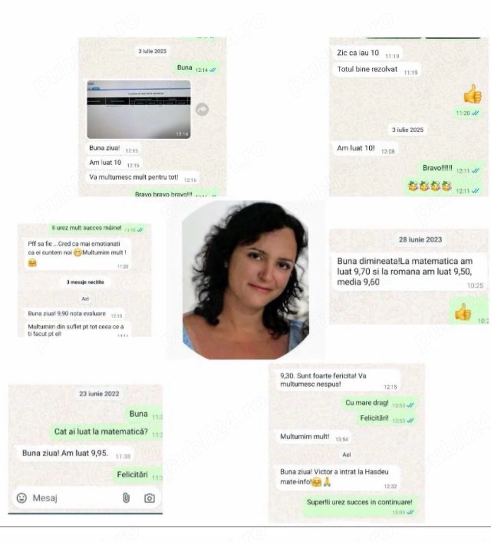 Meditatii MATEMATICA sector 6