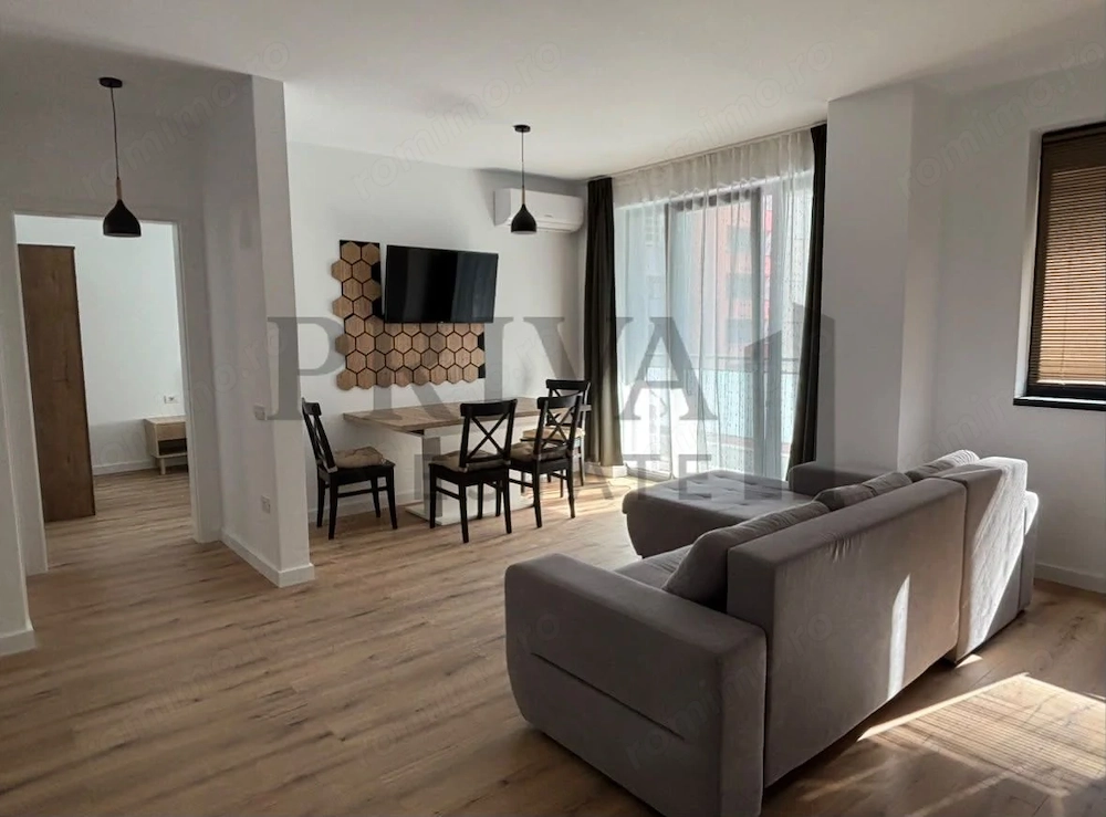 Apartament modern, 2 camere, 51 mp, prima închiriere, Torontalului