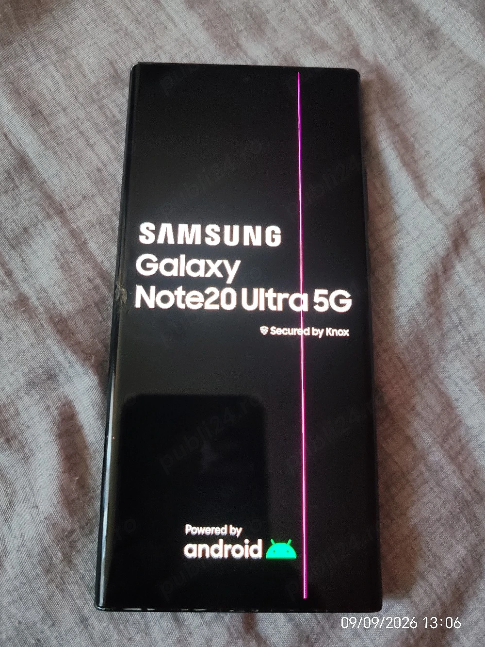 Samsung Note 20Ultra 5G Functional dar , cu probleme