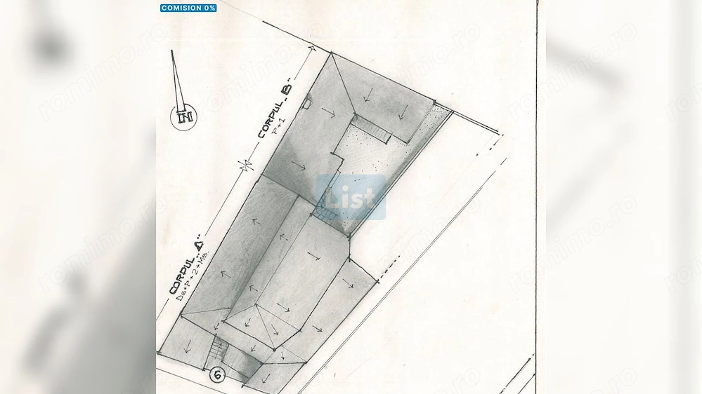 COMISION 0%| VILA 2 CORPURI, CURTE | STR. TURNUL CHINDIEI | DE FINISAT