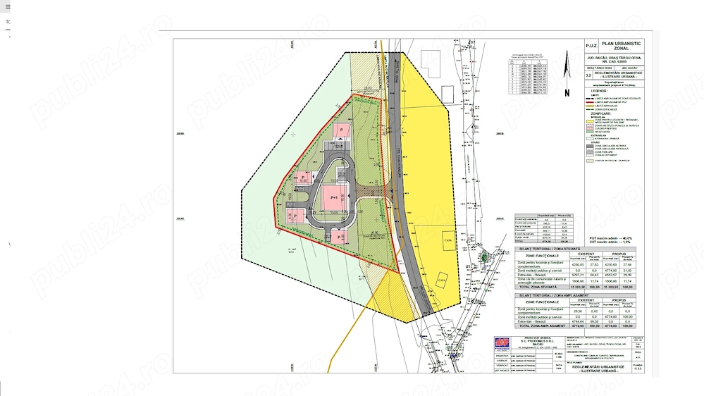 Vand teren intravilan construibil Targu Ocna