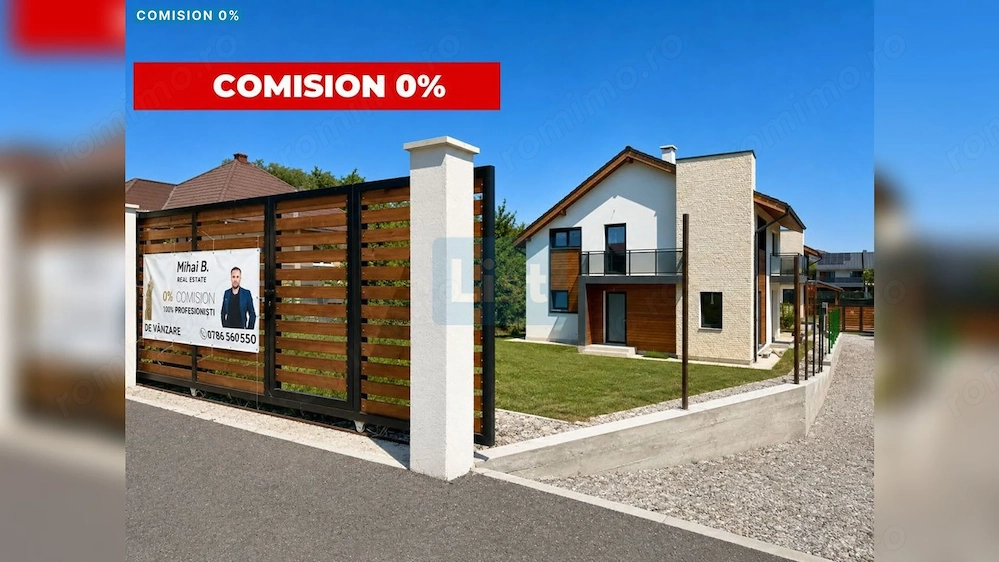 0% Comision ! Casa individuala, 530 teren, 125 mp, Gilau