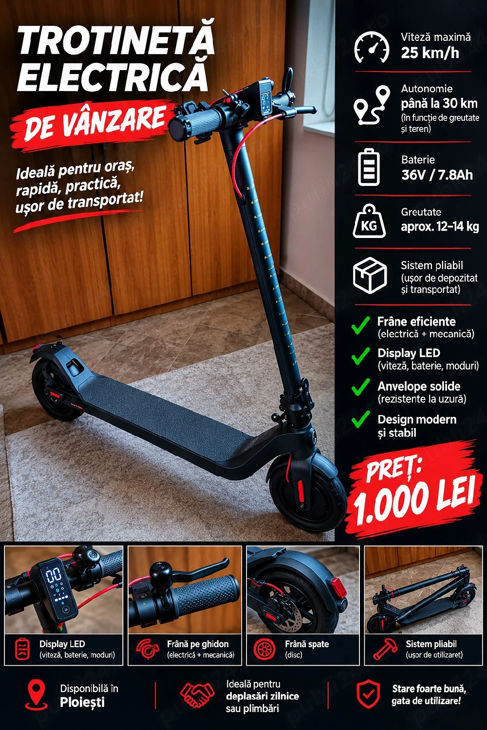 trotineta Electrica Xiaomi 