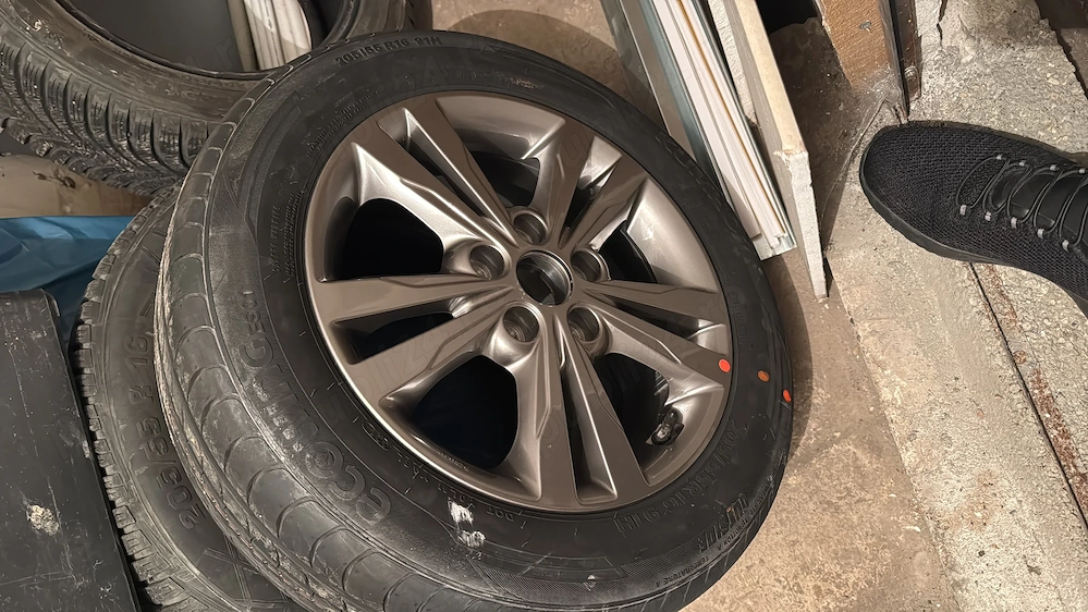 Jantă cu cauciuc de vară Hyundai Elantra 205/55/16