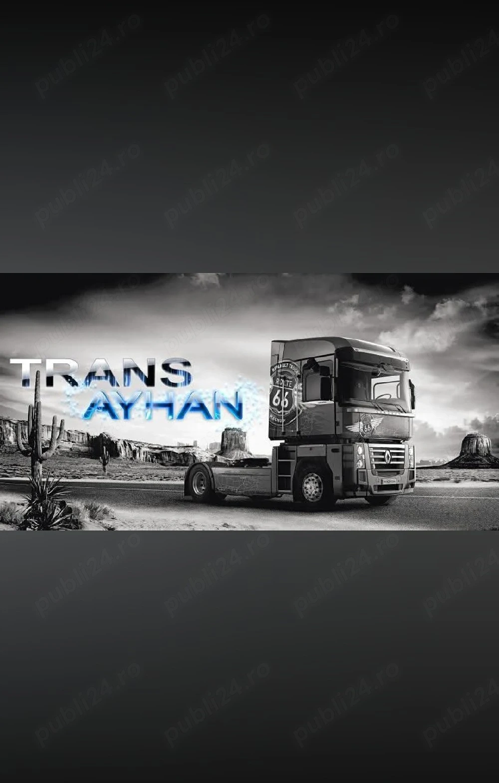 Vând firma transport 