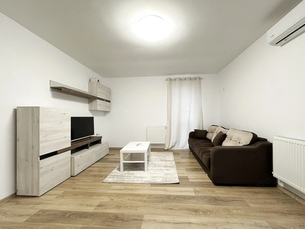 Apartament retras, cu centrala si parcare