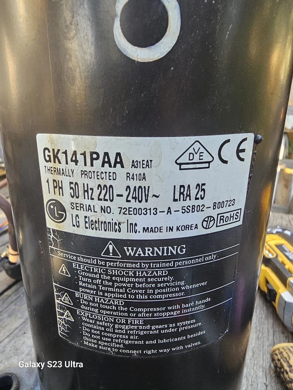 AC compresor LG Sanyo Jiaxipera 